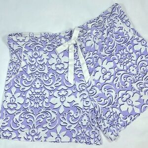 Soma Women’s Purple Design PJ Lounge Shorts Size Size M